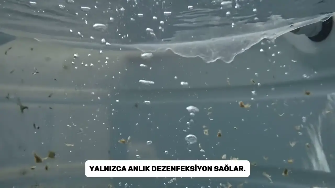 Su deposunda probiyotik temelli temizlik videosu
